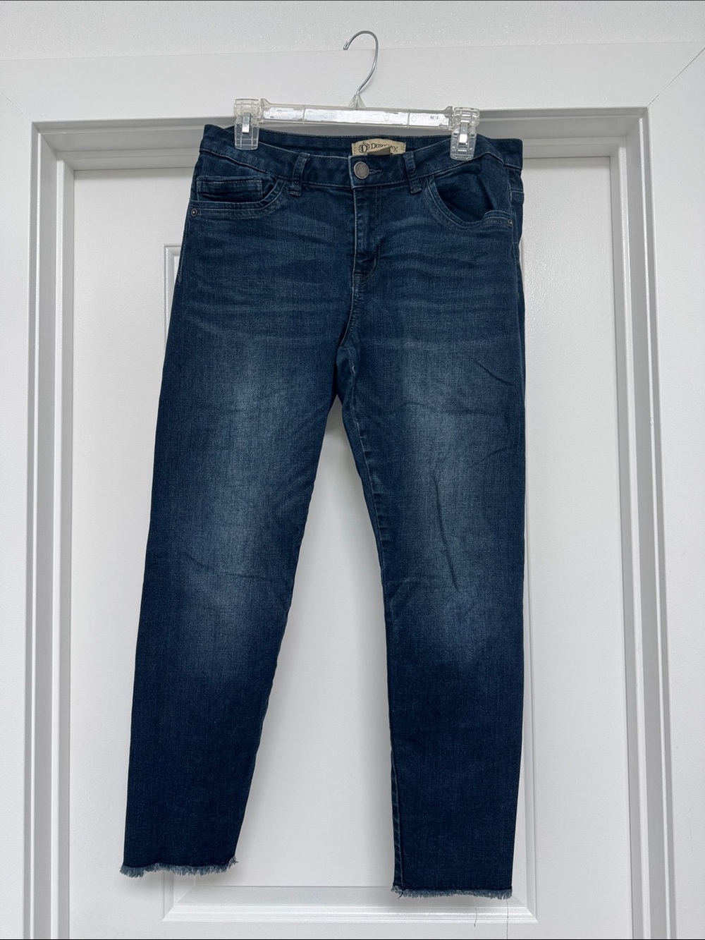 Democracy Dark Blue Ankle Skinny Jeans